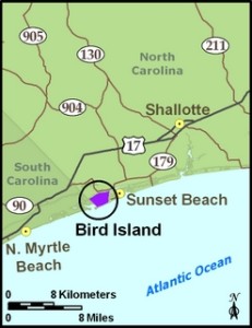 Bird Island Sunset Beach NC