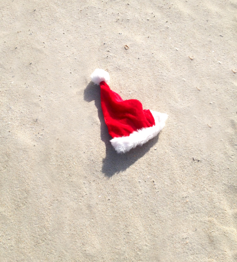 Santa at Sunset Beach