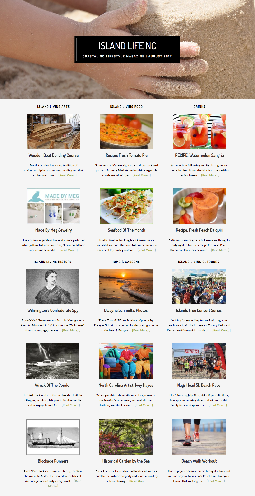 Island Life NC August 2017 Articles
