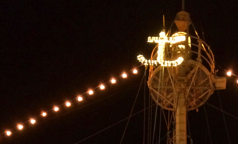 Calabash New Year's Eve Bonfire and Anchor Drop