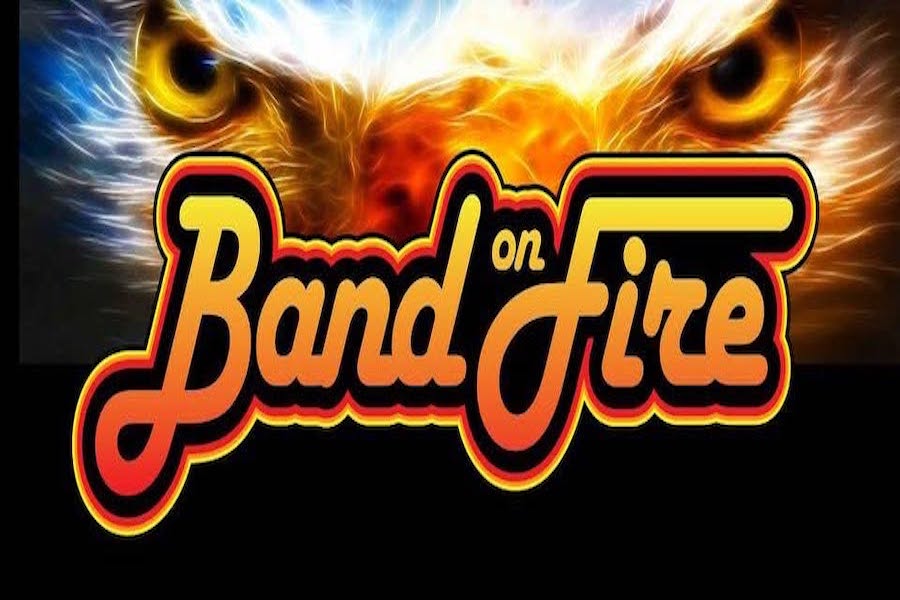 Free Concert at Sunset Beach NC Band On Fire